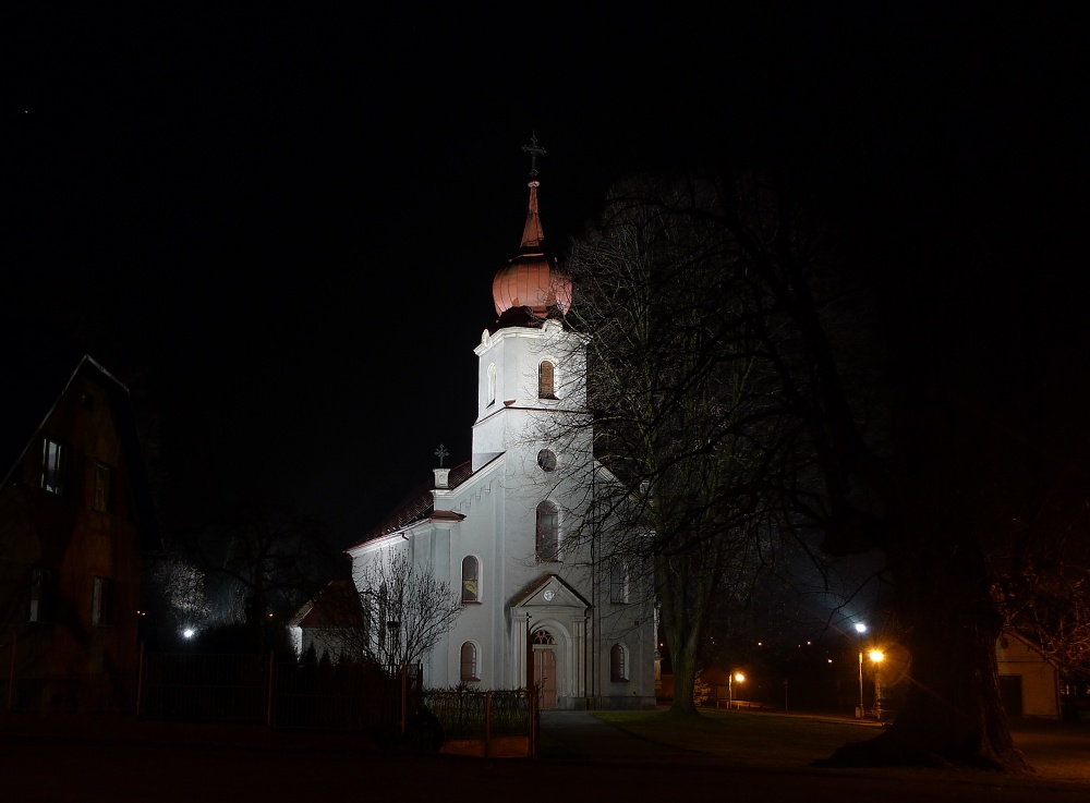 kostel v Pržně