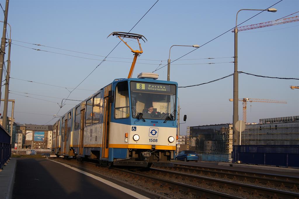 Ostrava, ,,Kachna" na frýdlantských mostech