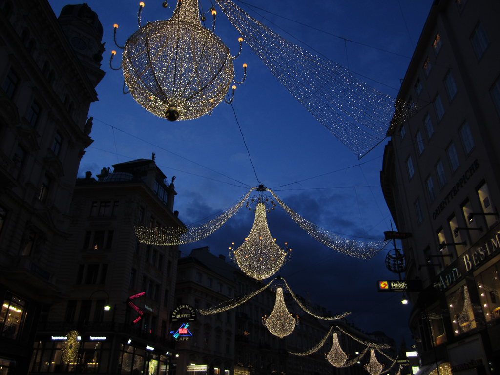 Vánoční výzdoba Vídně