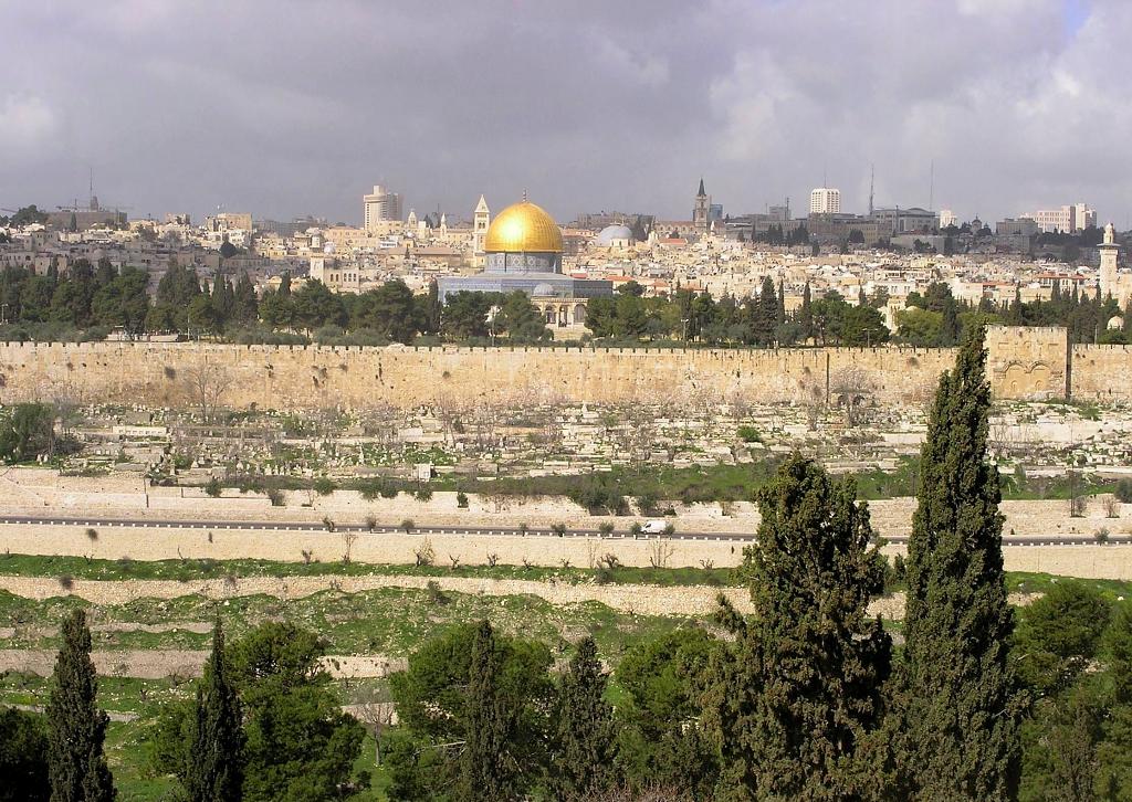 Jeruzalem z Olivové Hory