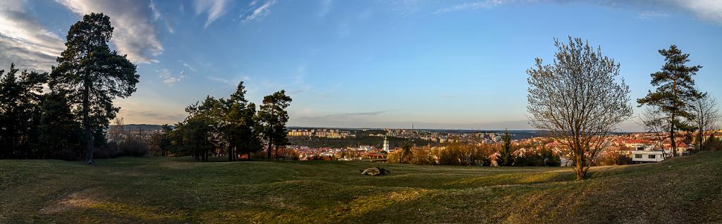 Panorama Třebíče z Kostelíčka
