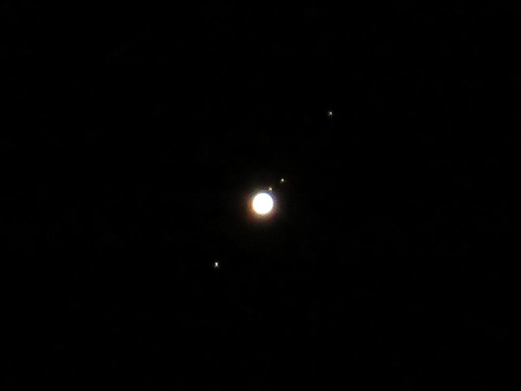 Jupiter a jeho 4 mesiace