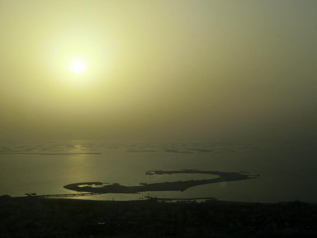 Západ slnka v Dubaji