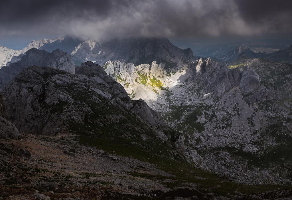 pohled z Bobotov Kuk - Černá Hora