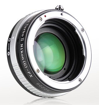 Adaptér Zhong Yi Mitakon Lens Turbo II N/G-FX