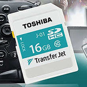 Bezdrátové paměťové karty Toshiba TransferJet přijdou i do Evropy