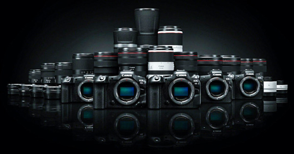 Canon EOS R těla a objektivy