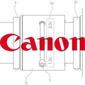 Canon si patentoval zoomovací telekonvertor 1.0-2.0×