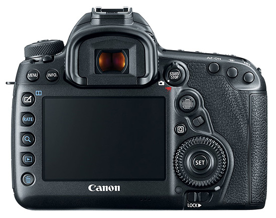 Canon EOS 5D Mark IV displej