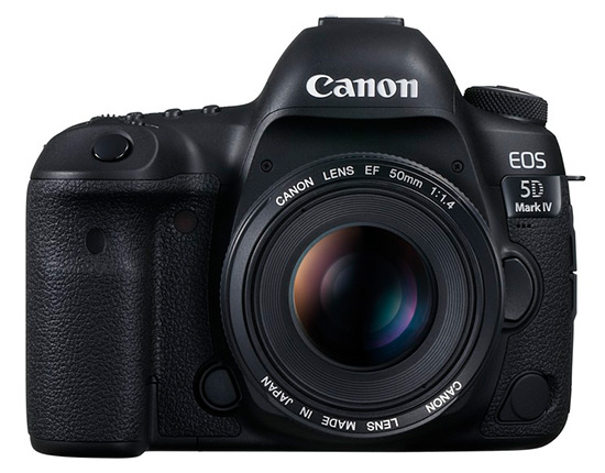 Canon EOS 5D Mark IV s 50mm objektivem