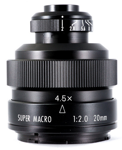 Mitakon 20mm f/2 4.5× Super Macro