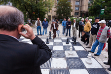 Adrenalinové šachy na náměstí