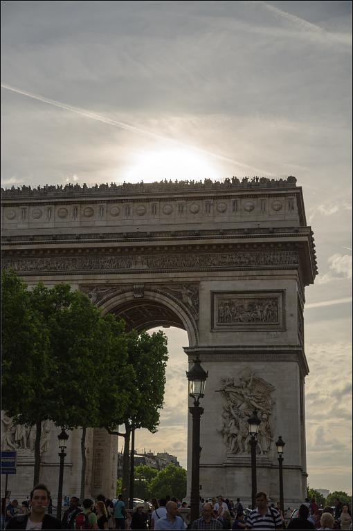 Pariz - vitezny oblouk