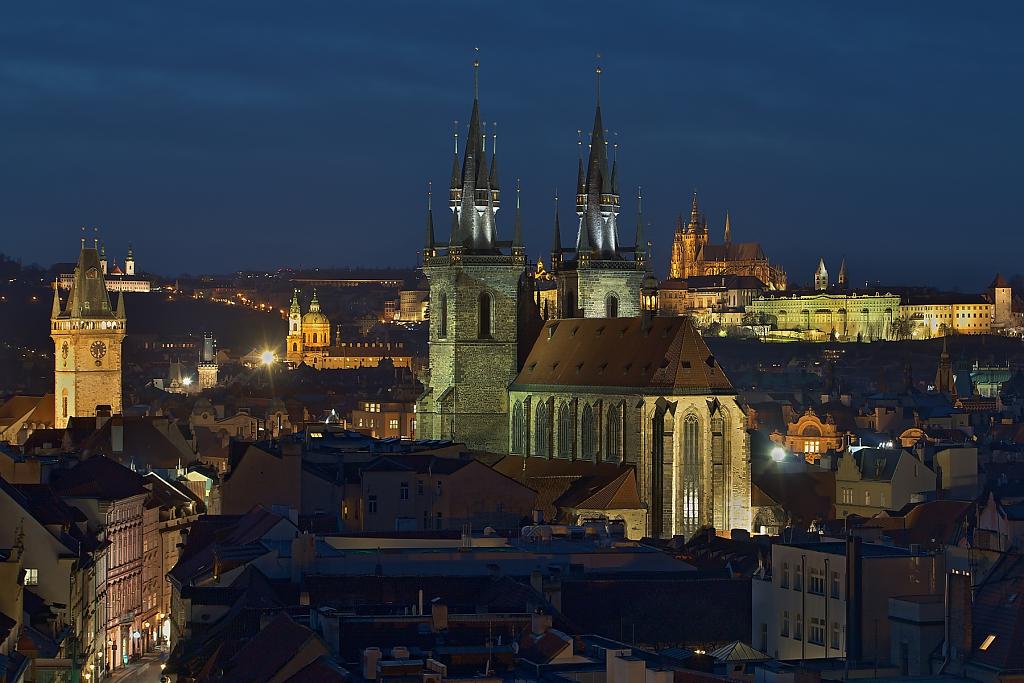 Večerní Praha