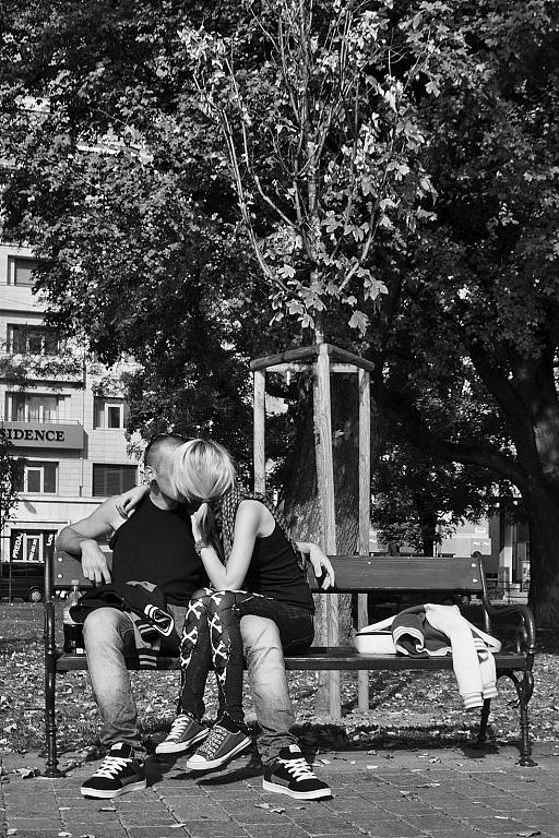 Láska v parku