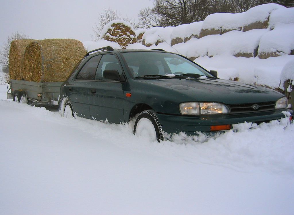 Subaru a sníh