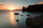 Východ slunce z Canna Island