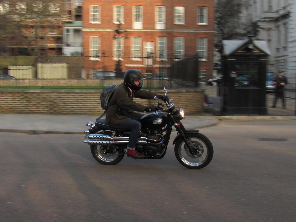 Londýnem na motorce
