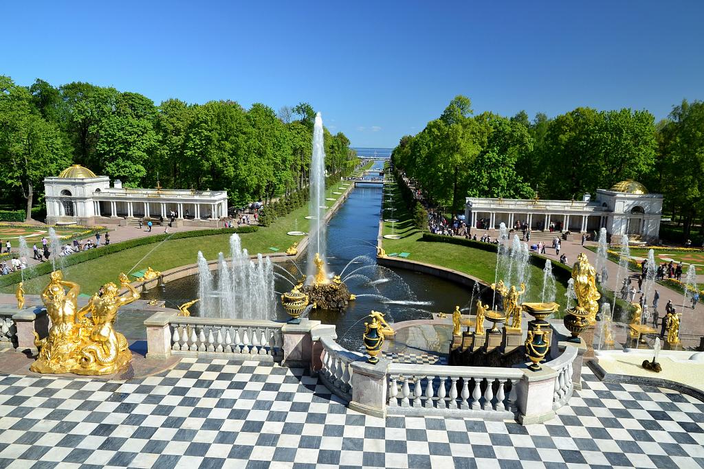 Petrodvorce-Velká fontána