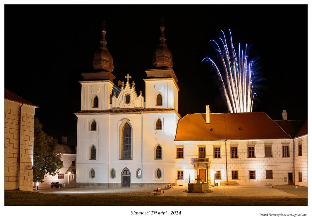 Ohňostroj - UNESCO slavnosti v Třebíči