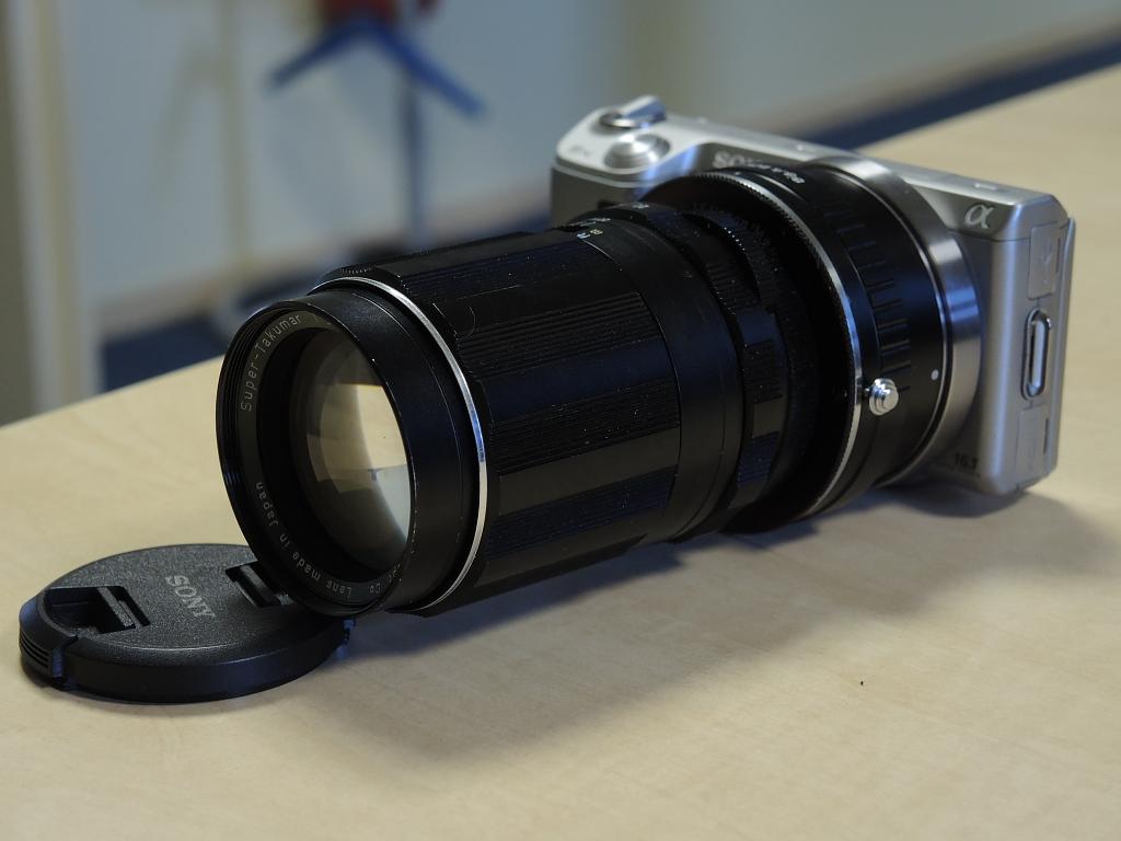 Nikon Coolpix P7700 - Sony NEX-5N (optika Takumar SMC f3.5/135)