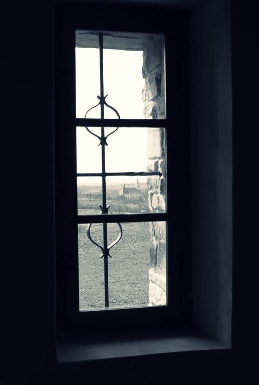 Pohled z okna mlýnu