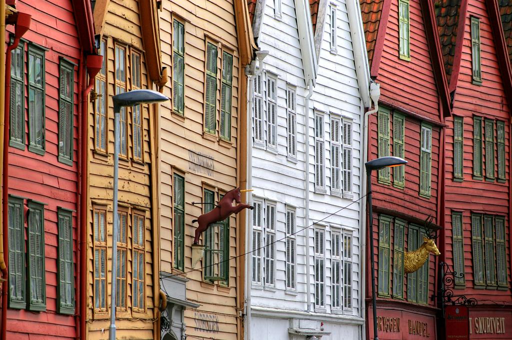 Domy v Bergenu