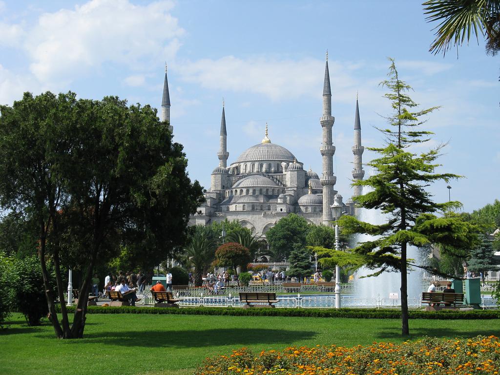 Modrá mešita - Istanbul