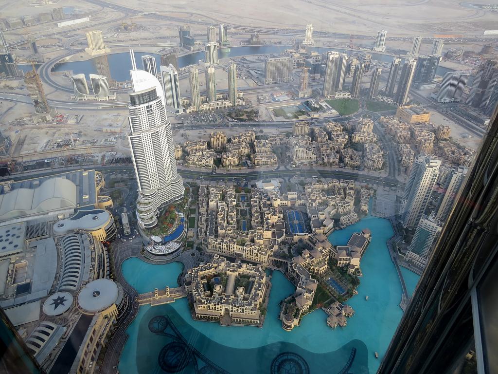 Pohľad z veže Burj Khalifa