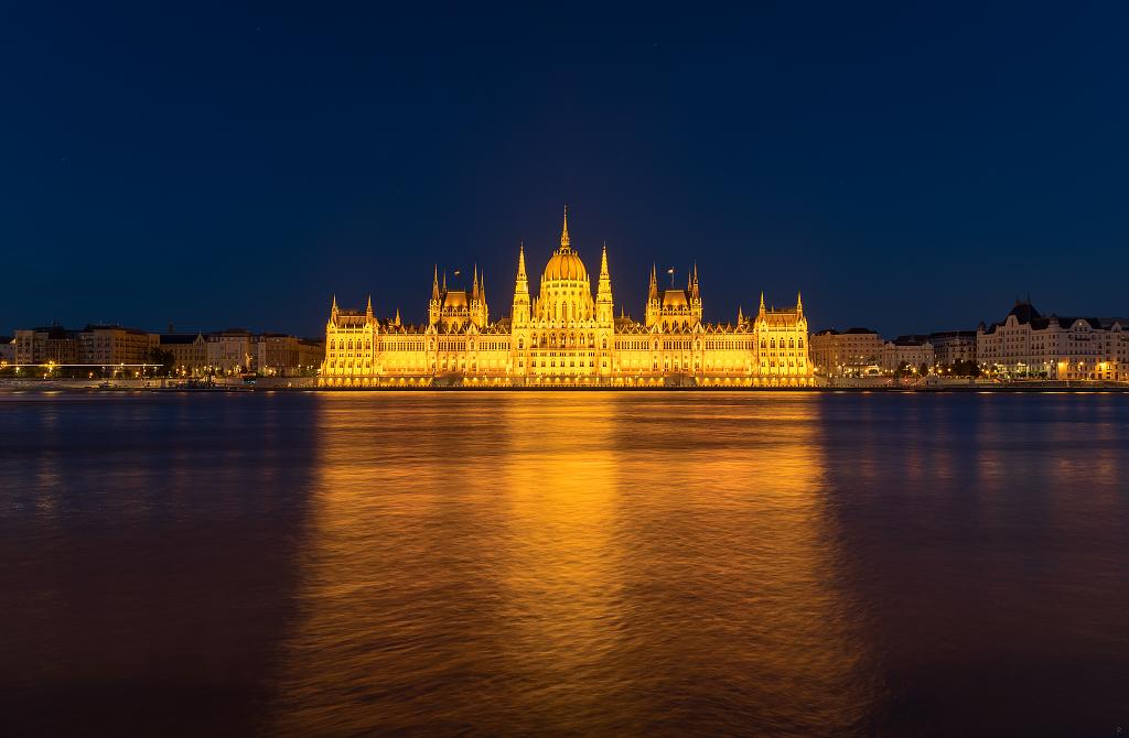 budova parlamentu Budapešť
