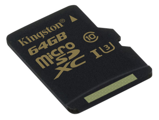 Kingston Gold UHS-I U3 microSDXC