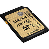Kingston uvedl 512GB SDXC UHS-I paměťovou kartu