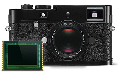 Leica M-P typ 240 CMOS senzor