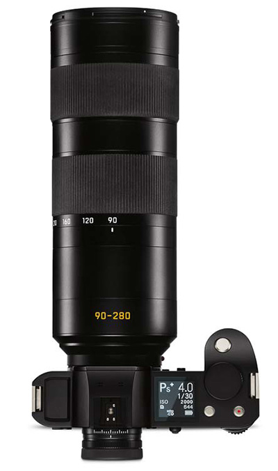 Leica SL (typ 604) s 90-280mm objektivem