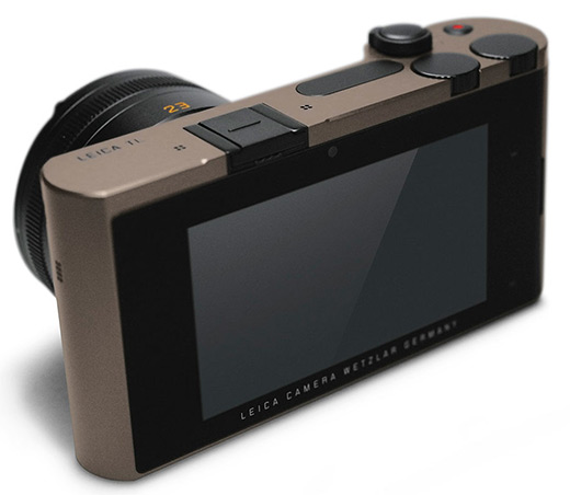 Leica TL dotykový displej