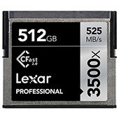 Lexar zvyšuje kapacitu CFast 2.0 Professional 3500× karet na 512 GB