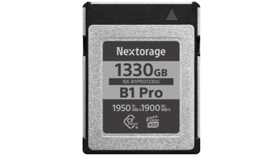 Nextorage CFexpress Type B: nejrychlejší karty a kapacity až 1330 GB