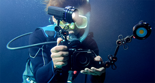 Sony RX0 pod vodou