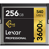 Paměťové karty Lexar CFast 2.0 Professional 3600x a 3500x