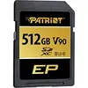 Patrior uvedl SDXC UHS-II karty EP s kapacitou až do 512 GB
