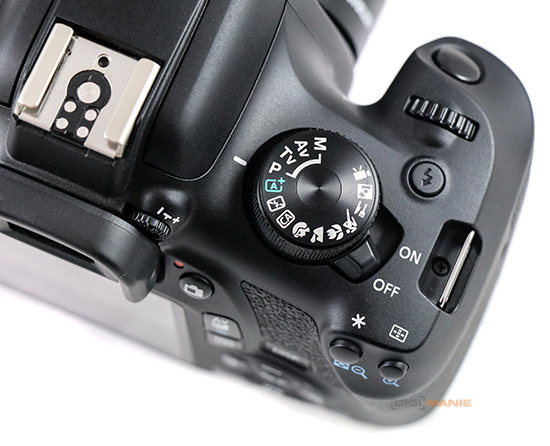 Canon EOS 1300D ovládací kolečko