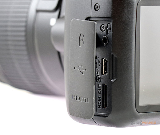 Canon EOS 1300D porty