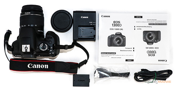 Canon EOS 1300D příslušenství