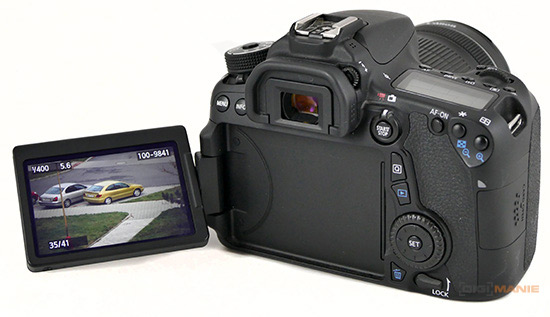 Canon EOS 70D výklopný LCD
