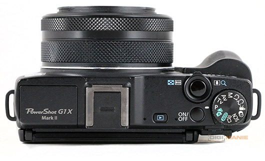 Canon PowerShot G1 X Mark II pohled seshora