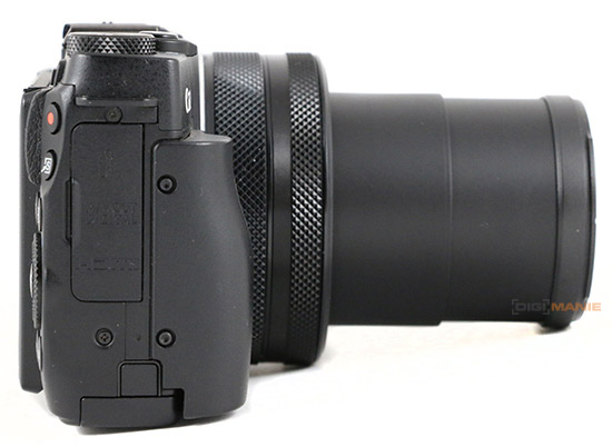Canon PowerShot G1 X Mark II pravá strana