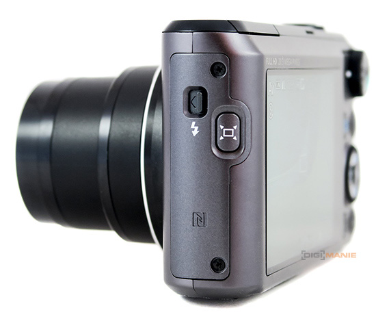 Canon PowerShot SX720 HS levá strana