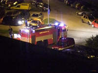 Noční scéna - hasiči na ISO 10000