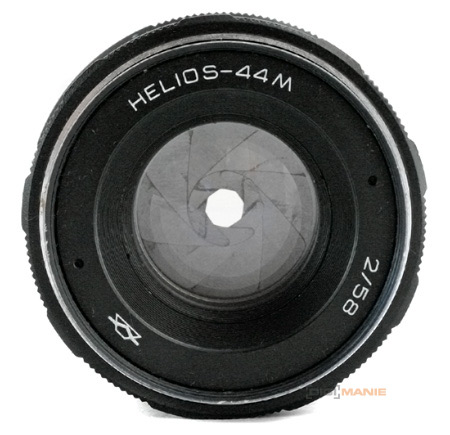 Helios-44M zepředu