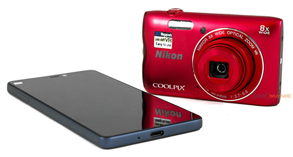 Nikon Coolpix A300 a Xaiomi Mi4C